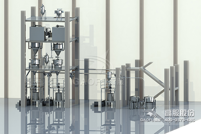 供料系統(tǒng)案例3D圖